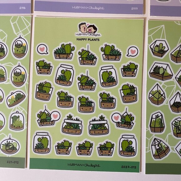 Hubman And Chubgirl Boba & Plants Stickers Set - Picture 7 of 7